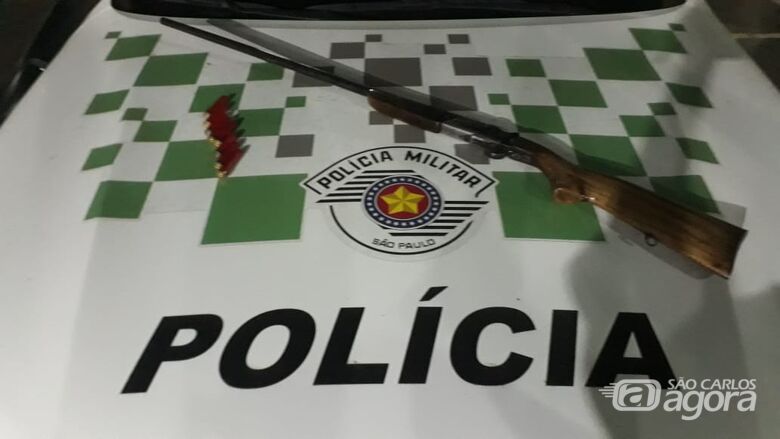 Polícia Ambiental apreende espingarda na região do Rio Jacaré Guaçu -