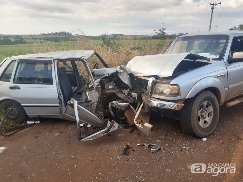 Idosa morre em acidente na região de Ribeirão Bonito - Crédito: Araraquara 24 Horas