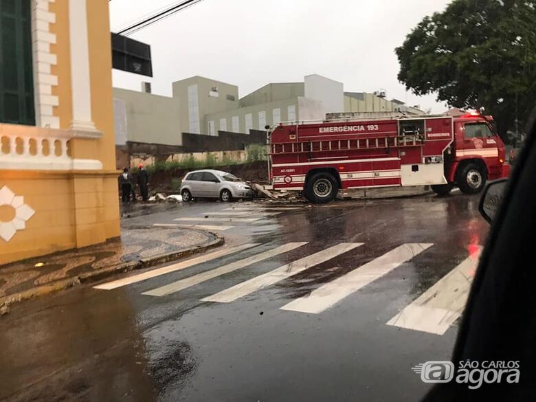 Corpo de Bombeiros onde ocorreu a tragédia - Crédito: Redes sociais