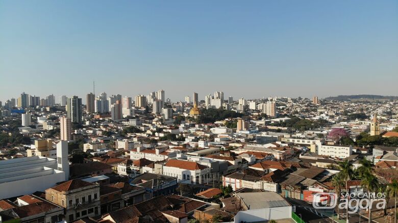 São Carlos, uma ilustre aniversariante, chega aos 163 anos - Crédito: 4Fly Imagens Aéreas