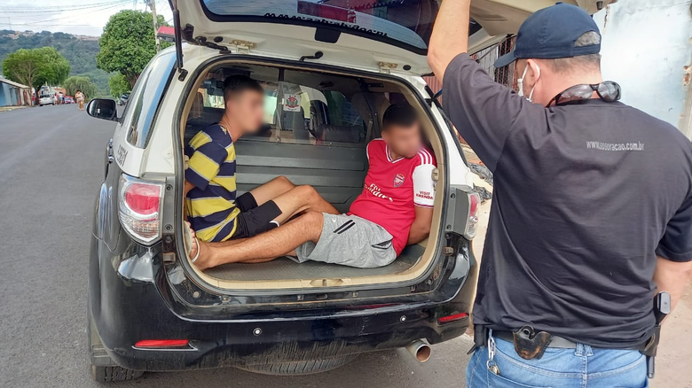 DIG prende acusados de assaltar a casa do vice-prefeito - Crédito: Divulgação/Polícia Civil