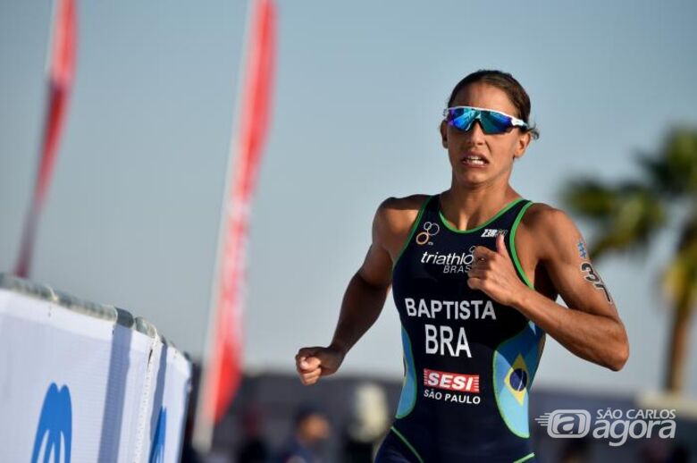 Luísa comemorou o 4º lugar: “Dia positivo por aqui, feliz pelo desempenho" - Crédito: World Triathlon