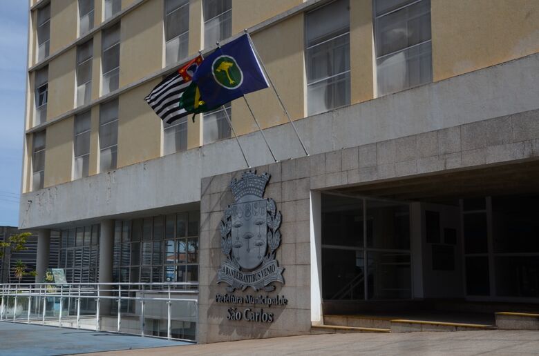 Paço municipal de São Carlos - Crédito: Divulgação