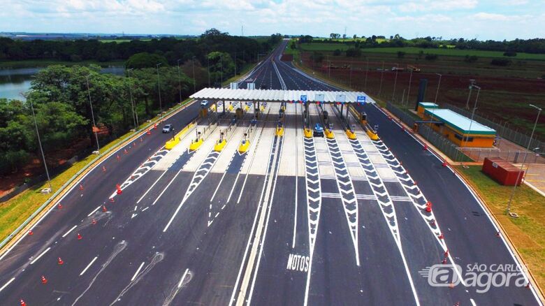 Pedágio entre São Carlos e Ribeirão Preto já opera com novos valores - Crédito: Divulgação