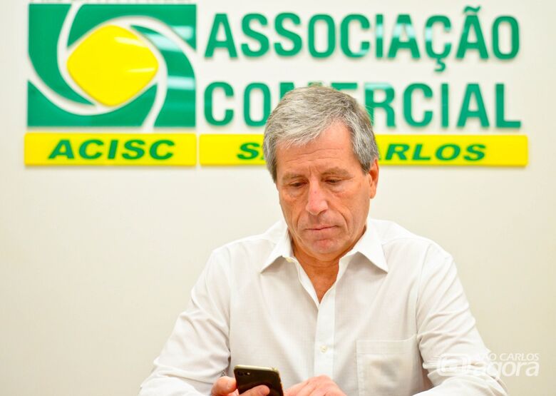 José Fernando Domingues, presidente da Acisc - Crédito: Divulgação