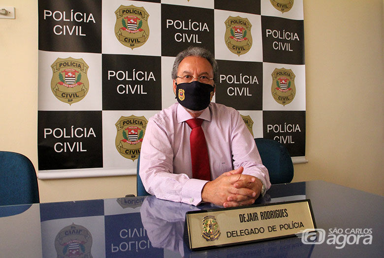 Dejair Rodrigues: 45 anos dedicados à Polícia Civil - Crédito: São Carlos Agora