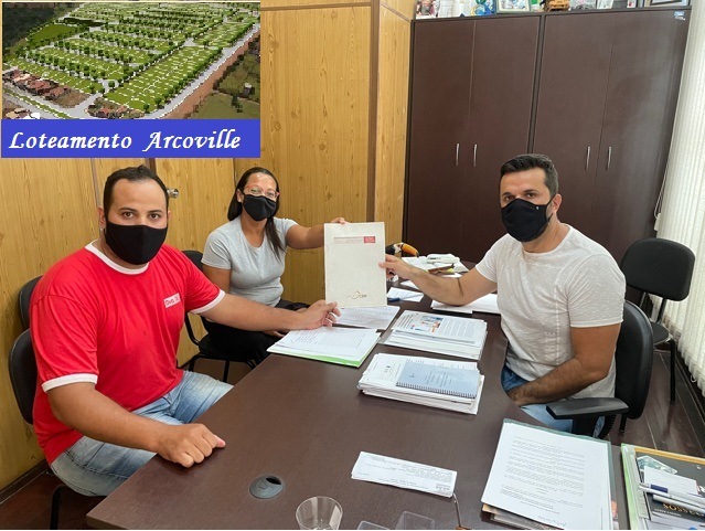 Vereador Rodson recebe futuros moradores do Jardim Arcoville - Crédito: Divulgação