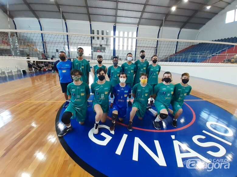Equipe de vôlei masculino de São Carlos decide título na APV - Crédito: Divulgação