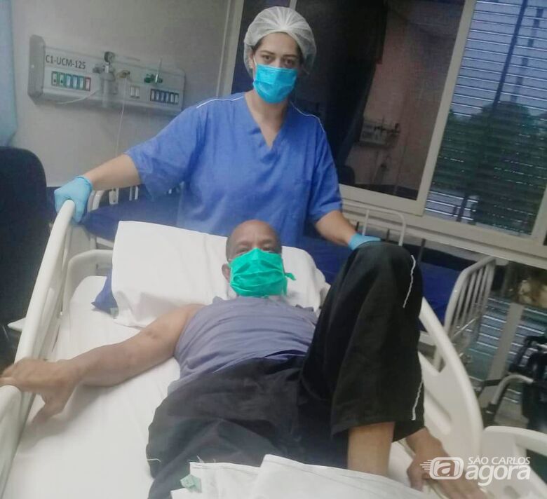 São-carlense ficou entubado por 39 dias e chegou a ser desenganado pelos médicos - Crédito: Divulgação