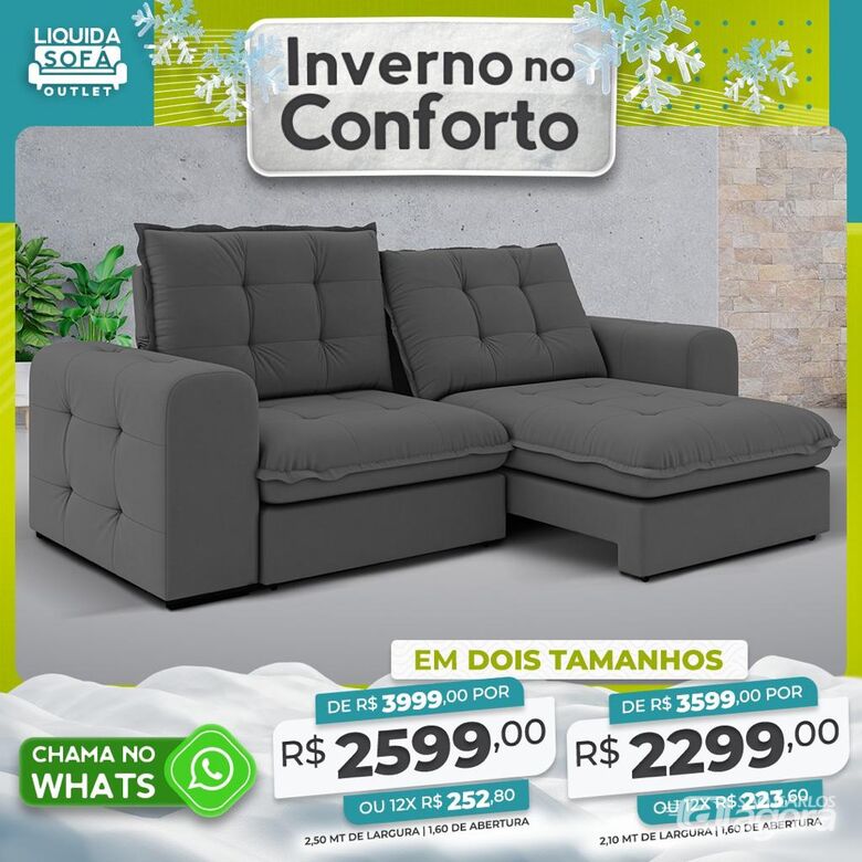 Maior Loja de Sofás da cidade completa 1 ano em São Carlos São Carlos