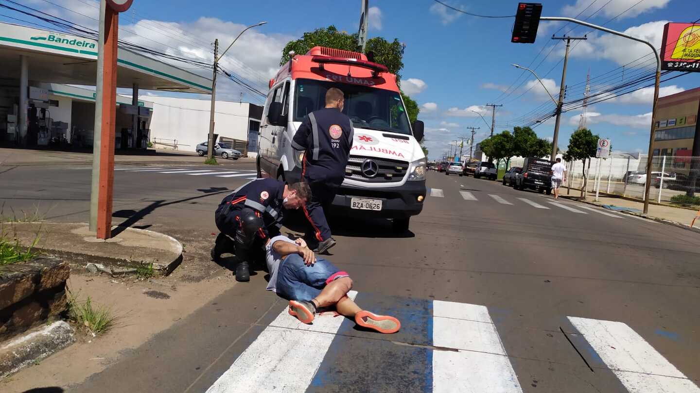 Motociclista Sofre Fratura Exposta Após Colisão Na Getúlio Vargas São Carlos Agora 