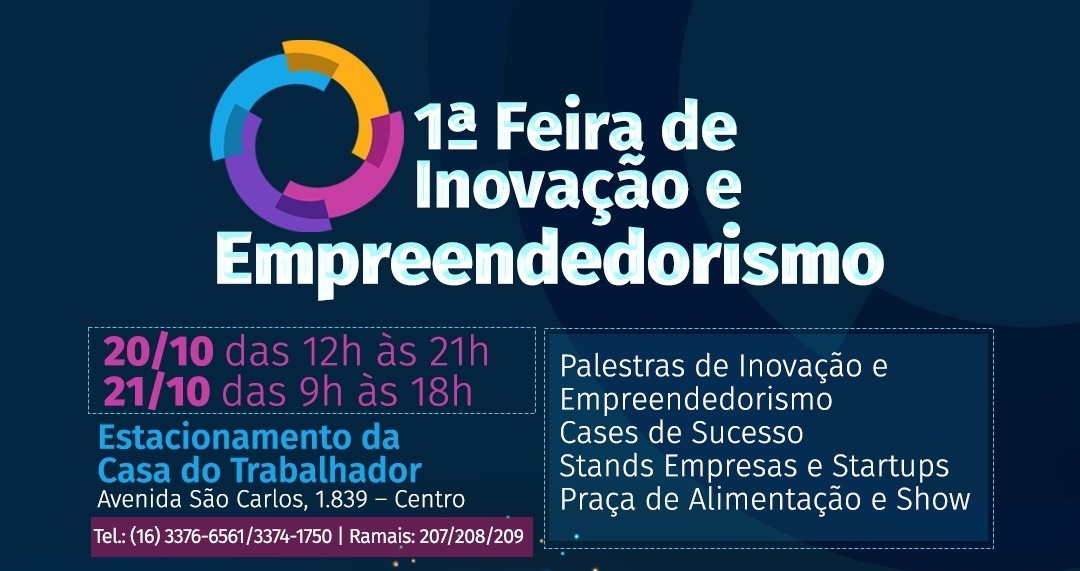 São Carlos Experience reúne 80 atrações em evento de inovação, tecnologia e  empreendedorismo, São Carlos e Araraquara