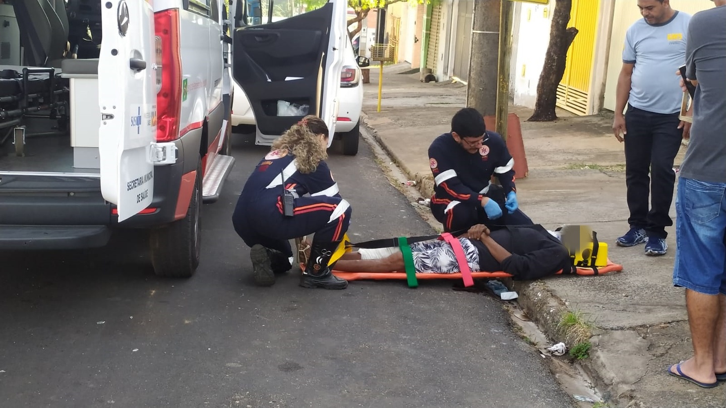 Carro atropela catador de reciclagem no Aracy - São Carlos Agora