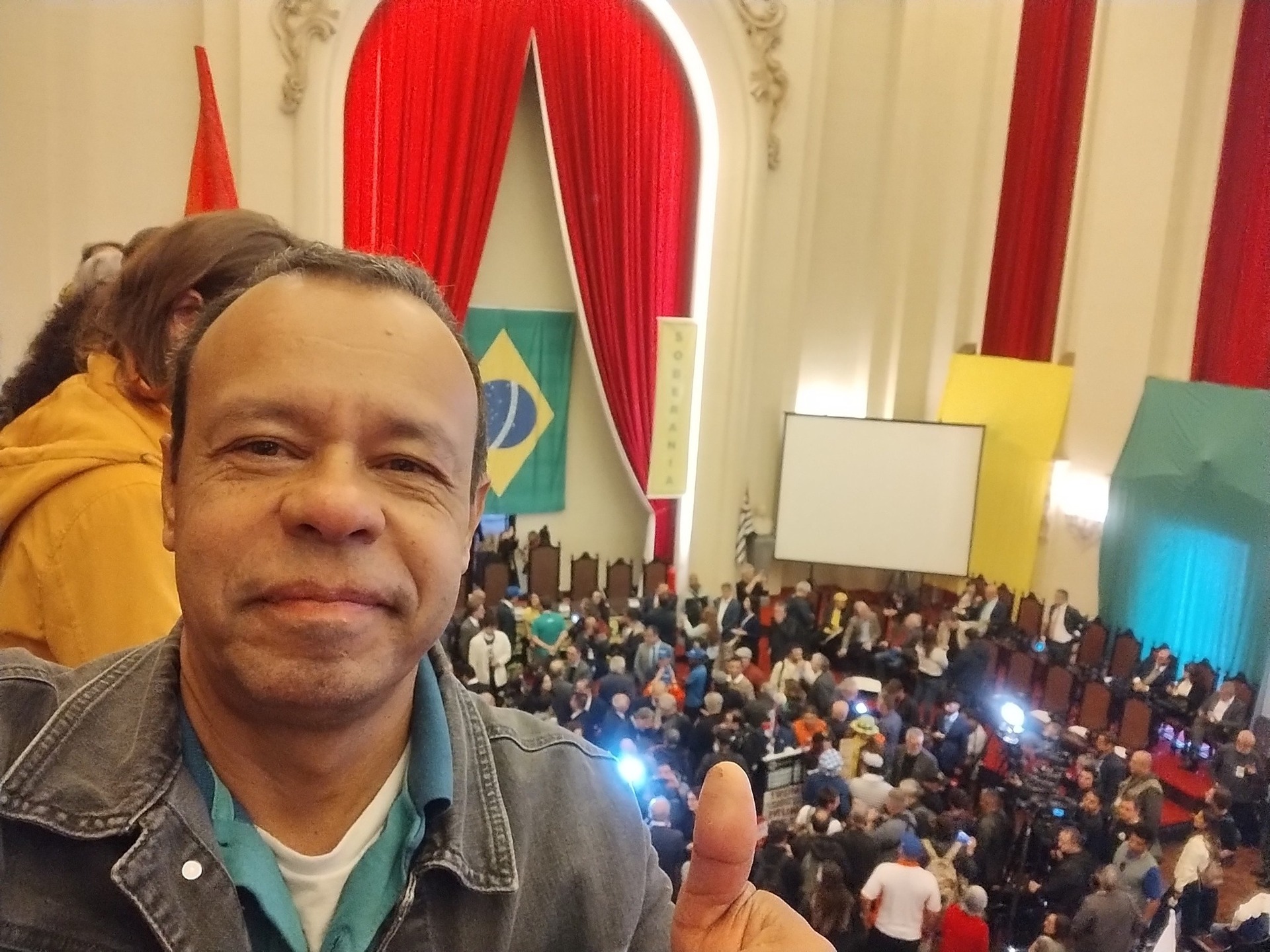 O dirigente da Apeoesp, Ronaldo Motta: 