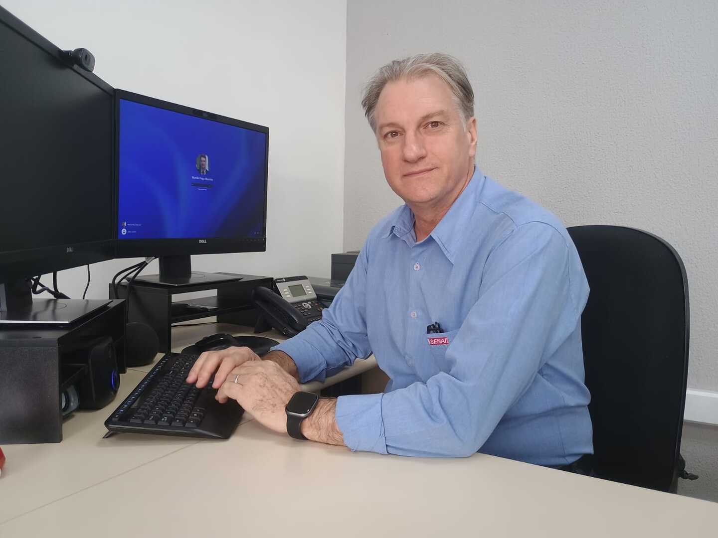 O diretor da unidade São Carlos, Marcio Vieira Marinho: 