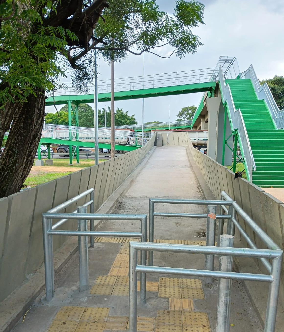 Passarelas foram revitalizadas pela concession&aacute;ria